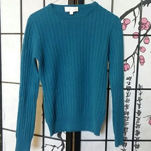 100% Cashmere Crew-neck Sweater